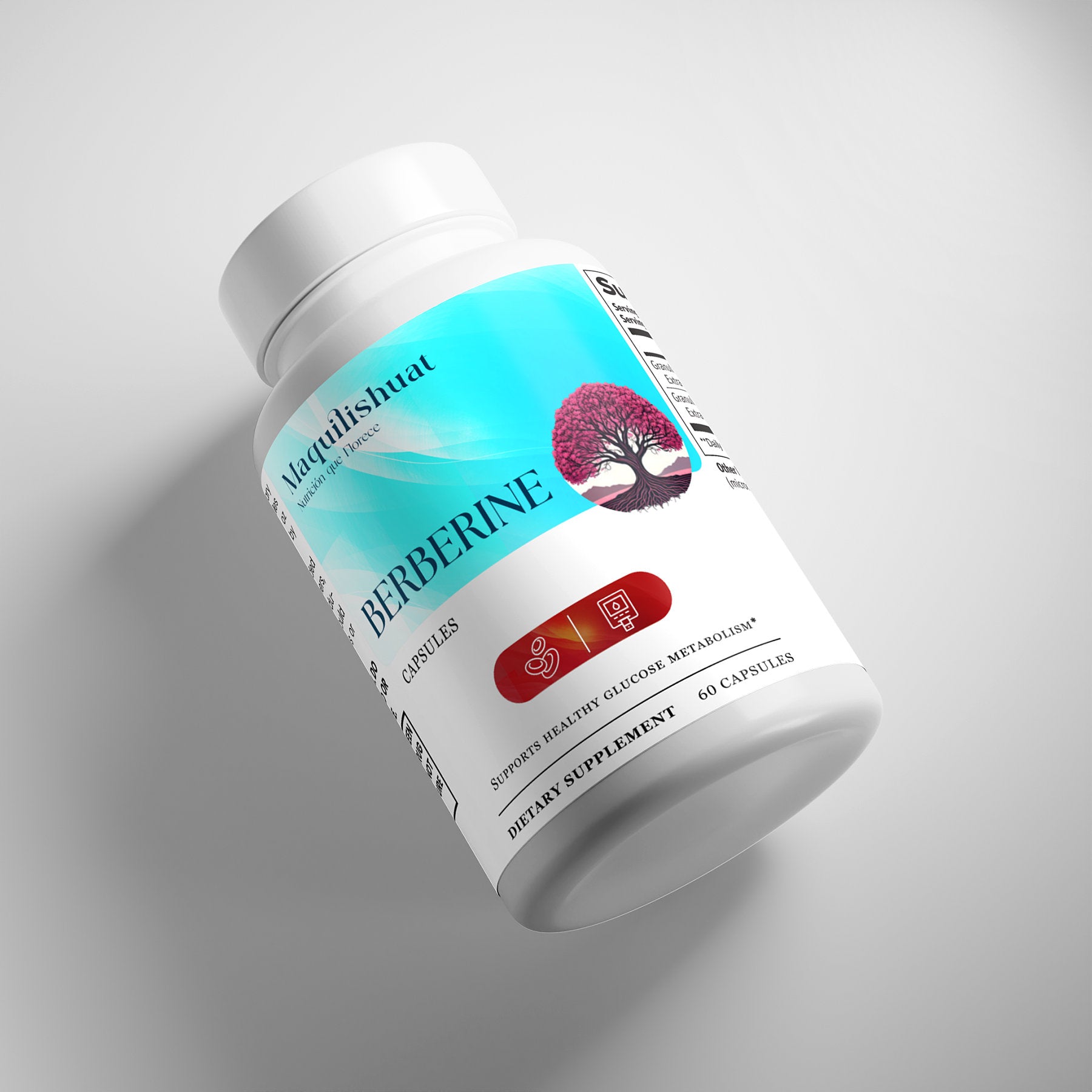 BERBERINE Apoyo a la glucosa, colesterol y corazón