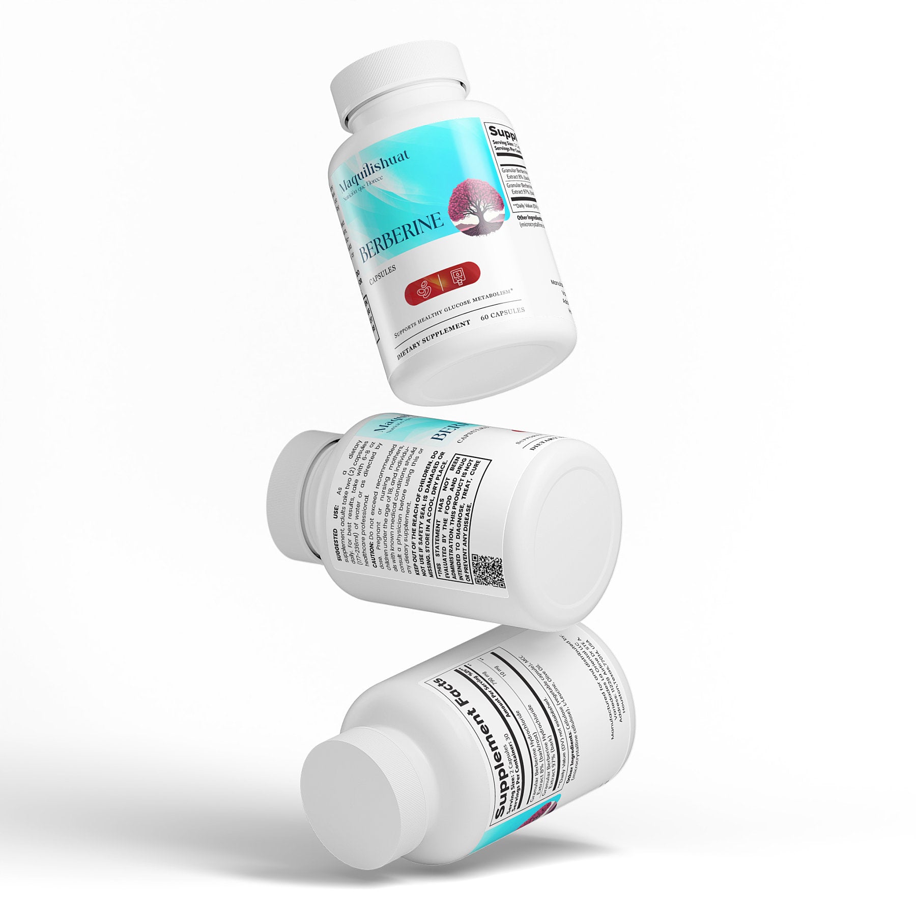BERBERINE Apoyo a la glucosa, colesterol y corazón