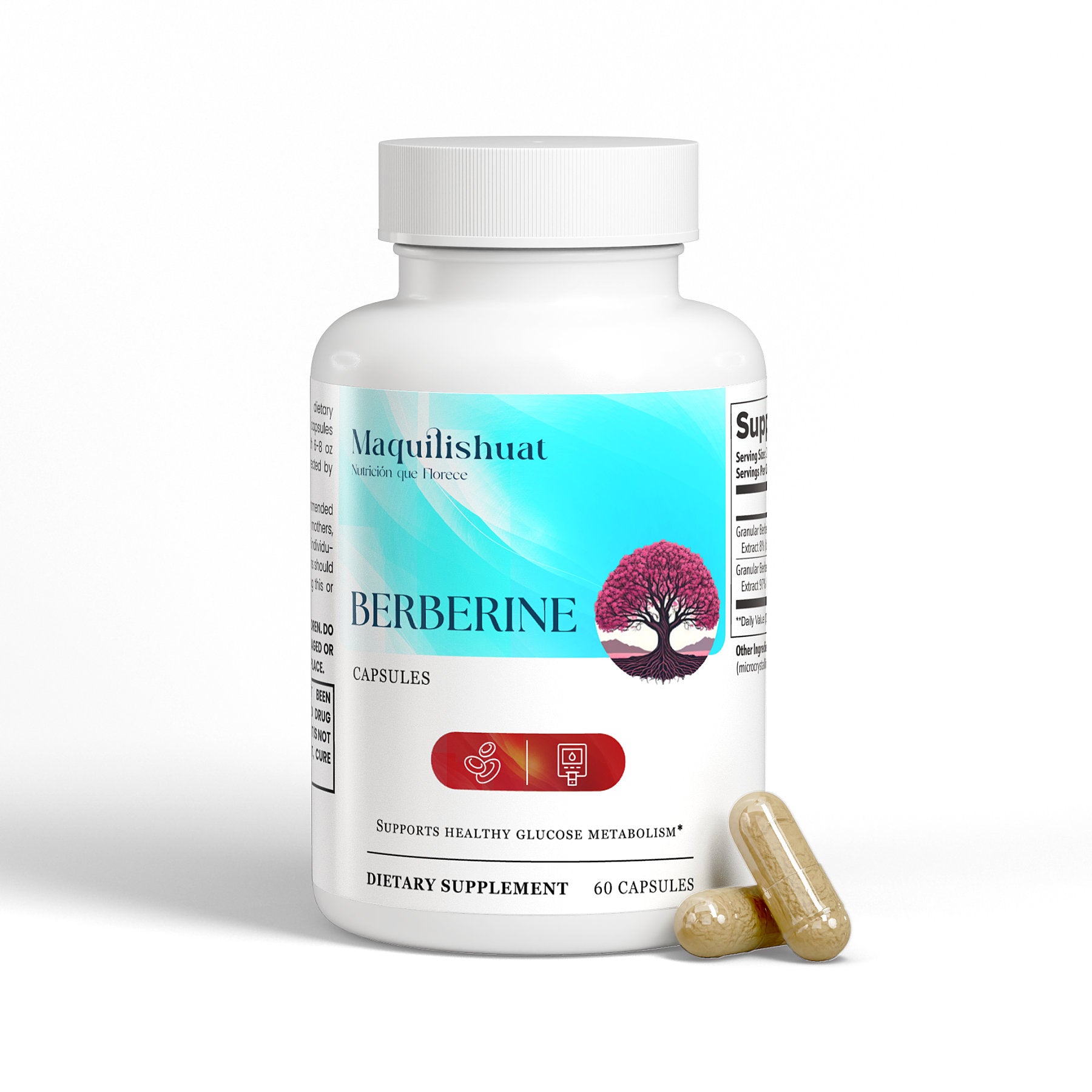 BERBERINE Apoyo a la glucosa, colesterol y corazón