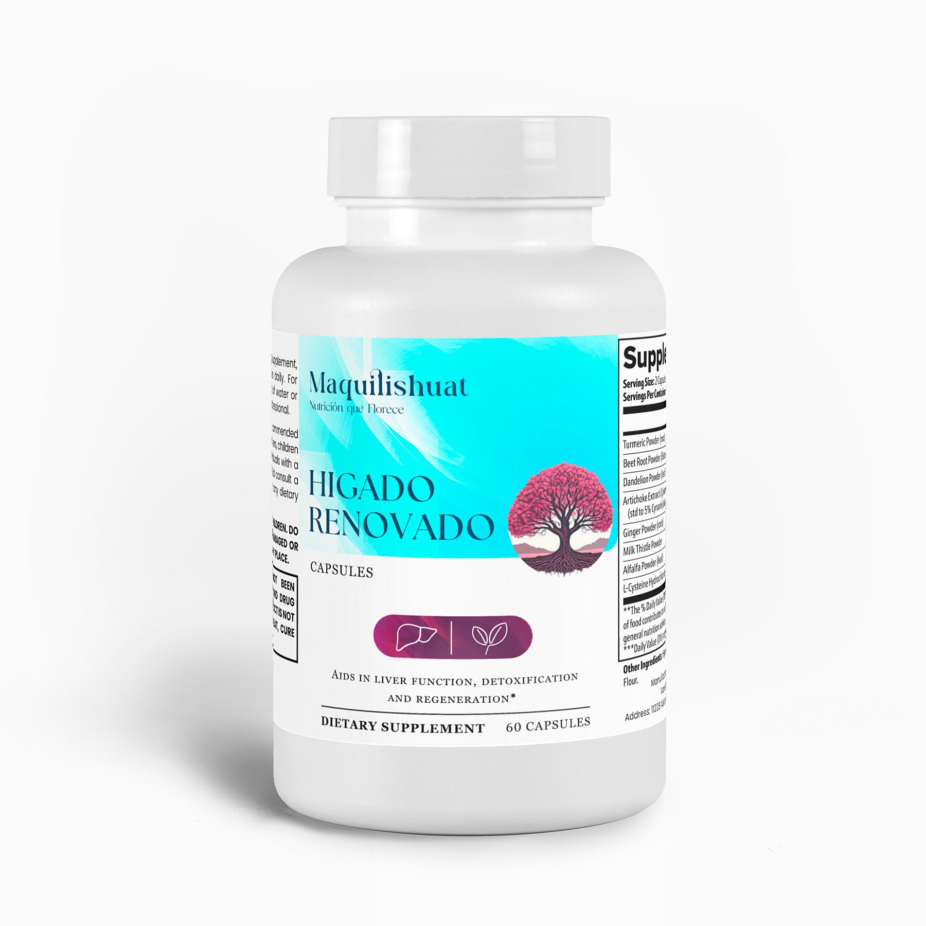 HIGADO RENOVADO Vitamina para el hígado